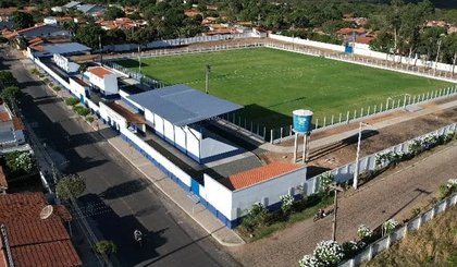 Estádio Arena do Guerreiro em Pedro II (Foto: Semcom Pedro II)