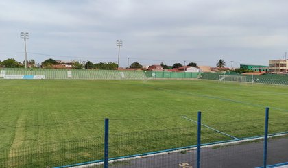 Estádio Pedro Alelaf, Parnaíba (Foto: Felipe Cruz, Rede Clube)