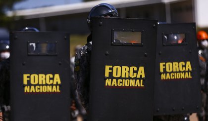 Força Nacional (Foto: Marcelo Camargo/ Agência Brasil)