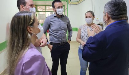 Secretário garante pagamento de salários dos funcionários da Fepiserh. (Foto: SESAPI)