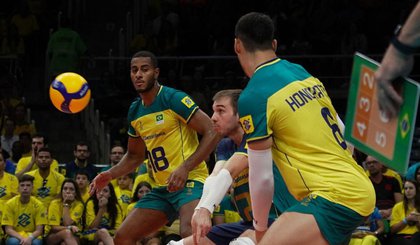 Brasil vence Itália no vôlei e está na Olimpíada de Paris. (Foto: wender roberto/CBV)