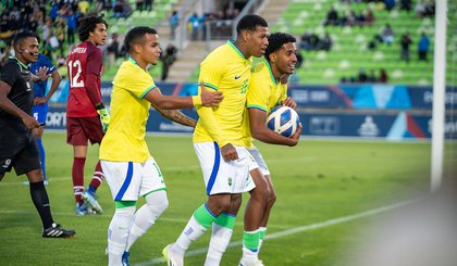 Brasil x Estados Unidos - Jogos Pan-Americanos. (Foto: Lesley Ribeiro/CBF)