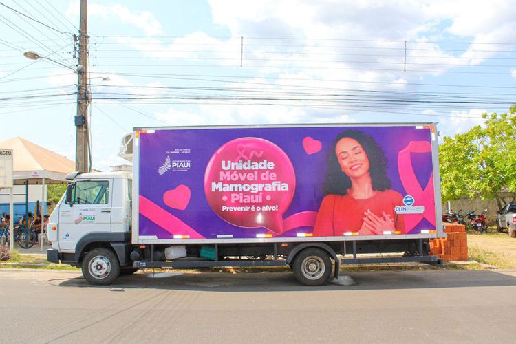 Caminhões da Mamografia vão passar por 21 municípios piauienses.