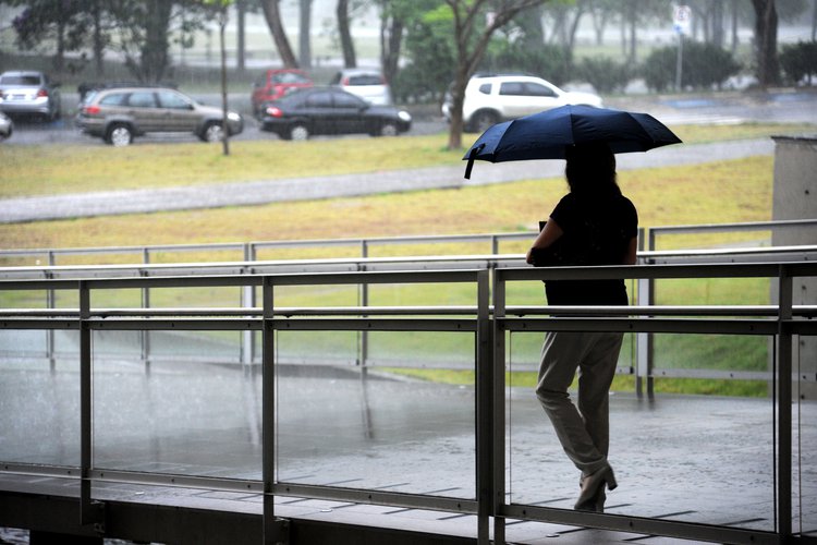 chuva guarda-chuva frio