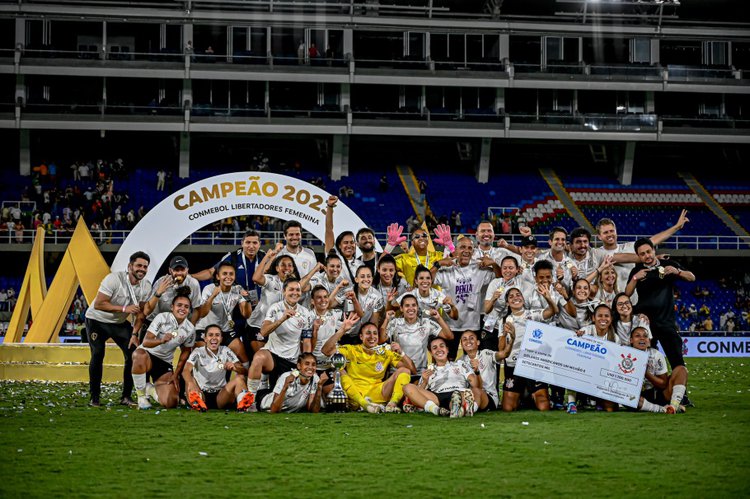 Corinthians é tetracampeão da CONMEBOL Libertadores Feminina.