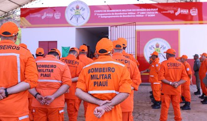 Corpo de Bombeiros inaugura novo quartel em Oeiras (Foto: Divulgação)