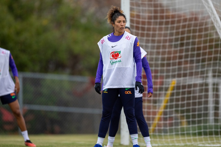 Cristiane celebra volta à Seleção Brasileira.