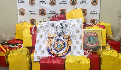 Esta é a primeira ação da Força Integrada de Combate ao Crime Organizado no estado de São Paulo. (Foto: Divulgação/PF)