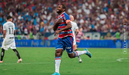 Fortaleza derrota Corinthians e está na final da Copa Sul-Americana. (Foto: Mateus Lotif/Fortaleza EC)
