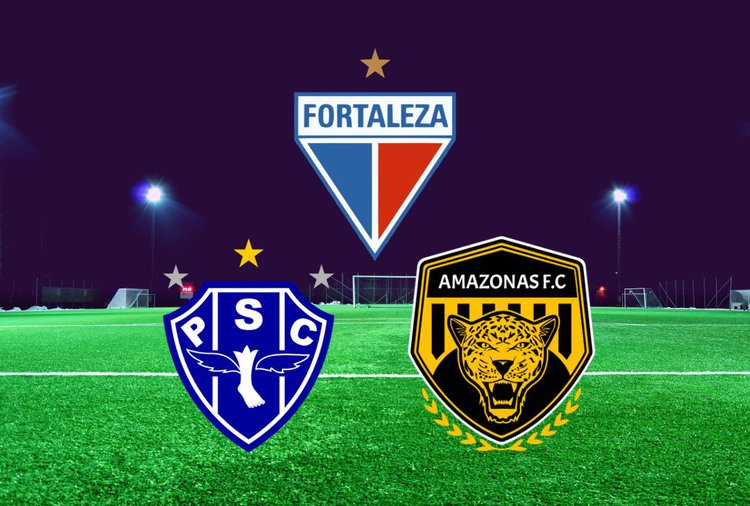 Fortaleza, Paysandu e Amazonas FC