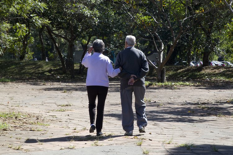 idosos casal