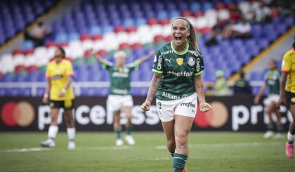 Jogando na Colômbia, Palestrinas superaram o Barcelona de Guayaquil. (Foto: Staff imagens woman/Conmebol)