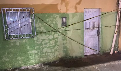 Local onde criança morava com a tia em Uruçuí. (Foto: Reprodução)