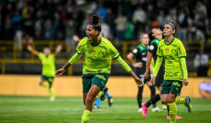 Palmeiras derrota Atlético Nacional para chegar à final da Copa Libertadores de futebol feminino. (Foto: CONMEBOL)