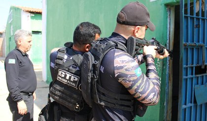 Secretaria de Justiça reforça vistorias em unidades penais do Piauí. (Foto: Divulgação/Sejus)