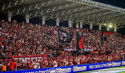 Atlético-GO fez campanha muito boa na Série B e se garantiu na Série A de 2024. (Foto: Divulgação / Atlético-GO)
