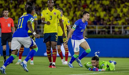 Colombia x Brasil (Foto: Staff Images / CBF)