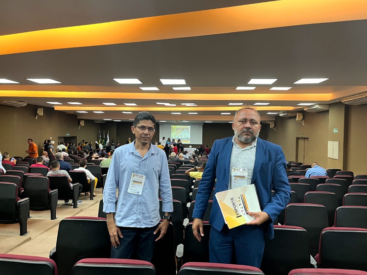 Em Teresina, representantes do Corisabbá participam de congresso sobre esporte.
