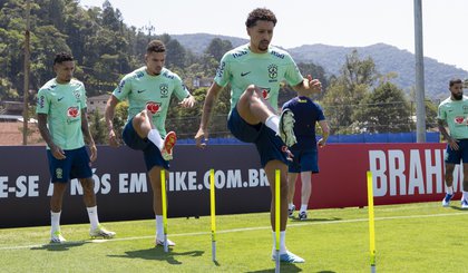 Seleção Brasileira finaliza preparação para jogo contra a Colômbia. (Foto: Joilson Marconne / CBF)