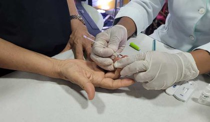 teste exame (Foto: Divulgação/Sesapi)