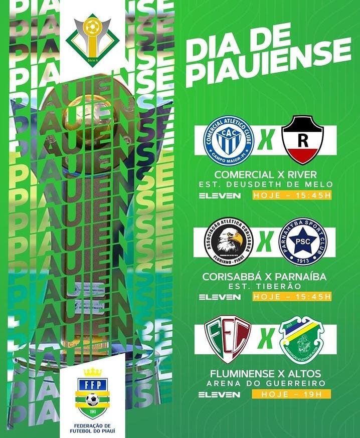 Confrontos da 6ª rodada do Campeonato Piauiense.