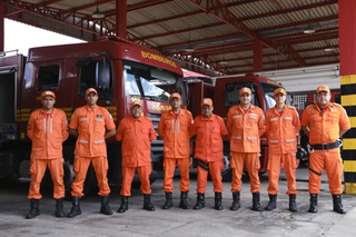 Corpo de Bombeiros reforça efetivo e orienta foliões durante Carnaval no Piauí.