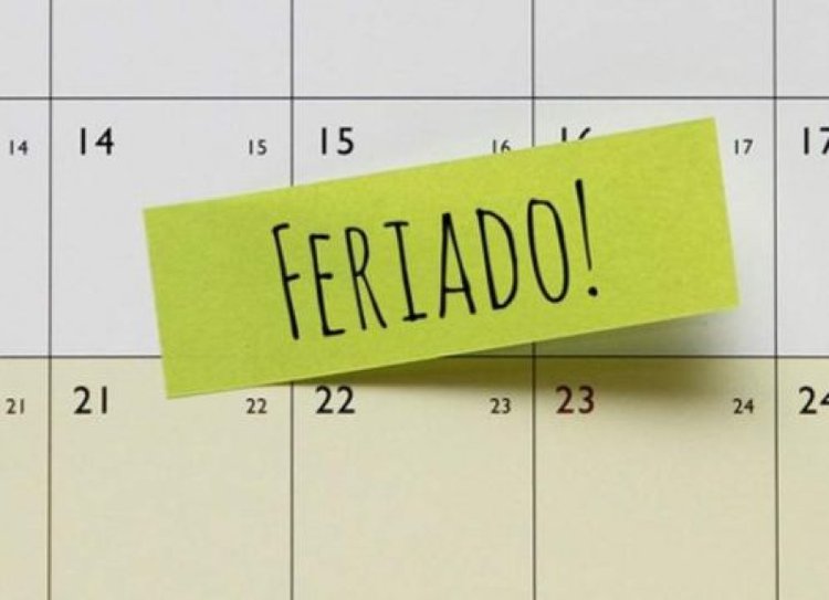 Governo divulga calendário 2023 de feriados e pontos facultativos.