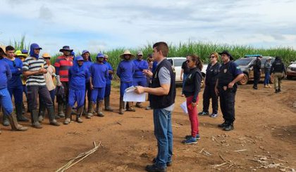 Operação resgata mais de 70 trabalhadores piauienses em situação análoga à escravidão em Goiás. (Foto: MPT-PI)