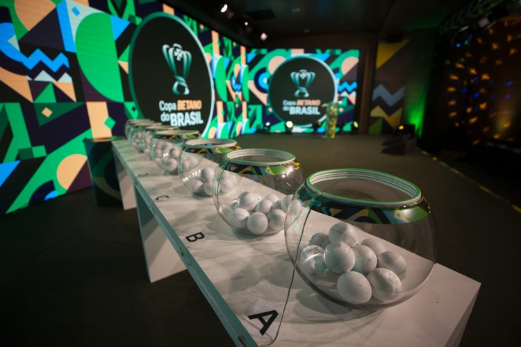 Sorteio da Primeira Fase da Copa Betano do Brasil 2023.