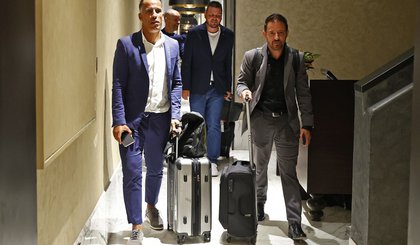 Comissão técnica desembarca no Marrocos para amistoso. (Foto: Rafael Ribeiro/CBF)