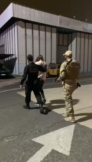 Marcos Vitor, condenado por estuprar irmã e prima, chega a Teresina para cumprir pena.