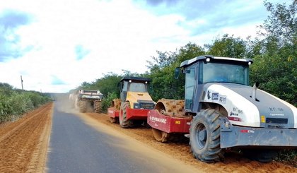 O trecho que recebe melhorias liga a cidade de Floriano a São Raimundo Nonato, na região Sul do Estado. (Foto: Reprodução)