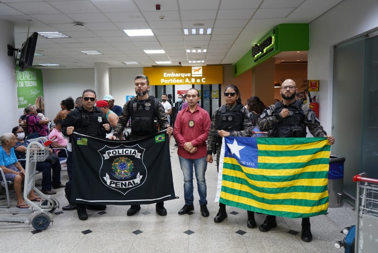Polícia Penal do Piauí vai colaborar com segurança de unidades penais do Rio Grande do Norte.