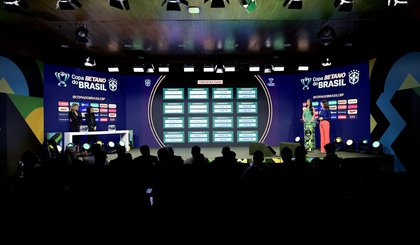Sorteio define jogos da Terceira Fase da Copa Betano do Brasil. (Foto: Alexandre Loureiro/CBF)