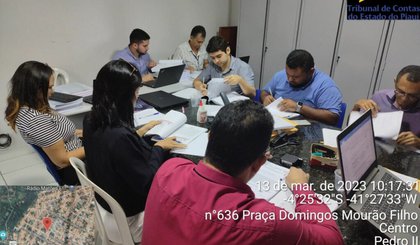 TCE Piauí realiza inspeção de licitações em 15 municípios. (Foto: TCE-PI)