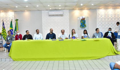 Vereadores de Floriano participam da 8ª Conferência Municipal de Saúde. (Foto: Divulgação)