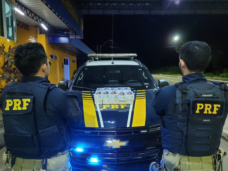 Floriano: PRF apreende carga ilegal de produtos eletrônicos avaliada em R$ 74 mi.