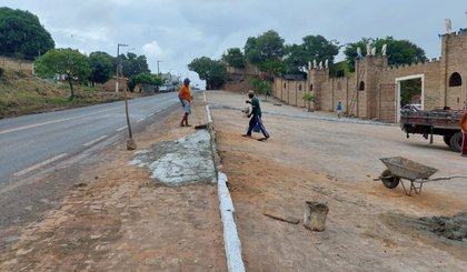 Floriano: seis bairros recebem intervenções em infraestrutura. (Foto: Secom/Prefeitura de Floriano)