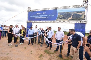 Inauguração do Complexo Caldeirão Grande 2.