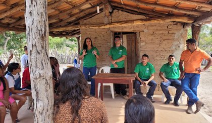 Interpi inicia vistorias para emissão de títulos de terras em 30 comunidades de Floriano. (Foto: Divulgação/Interpi)