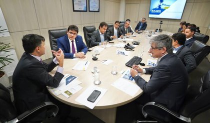 No encontro também foram discutidas melhorias no sistema de transmissão de energia no Piauí. (Foto: Divulgação)