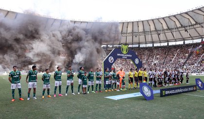 Palmeiras arranca empate com o Vasco em jogo movimentado. (Foto: Reprodução/@Palmeiras)