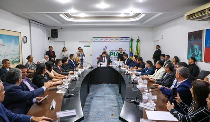 Prefeitos apresentaram demandas ao governador. (Foto: Divulgação)