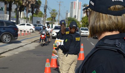 PRF inicia Operação Dia do Trabalho 2023 nas rodovias federais do Piauí nesta sexta-feira (28). (Foto: PRF)