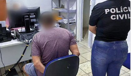 Acusado de cometer homicídio no Goiás é preso pela polícia no Piauí. (Foto: Reprodução)