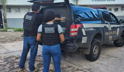 Acusado de violência doméstica no Piauí é preso no estado do Maranhão. (Foto: Divulgação)