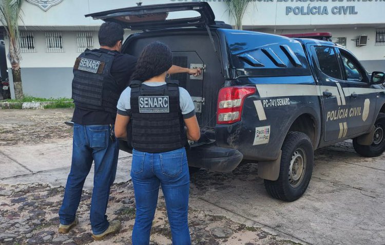 Acusado de violência doméstica no Piauí é preso no estado do Maranhão.