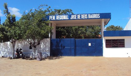 Detento é encontrado morto na Penitenciária João de Deus Barros. (Foto: Reprodução)