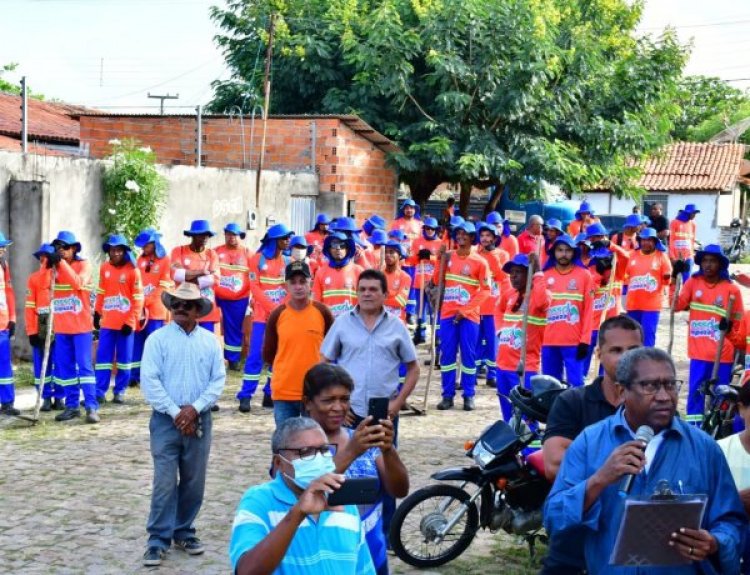 Floriano: Infraestrutura inicia mutirão ‘Nosso Bairro é Limpeza’.