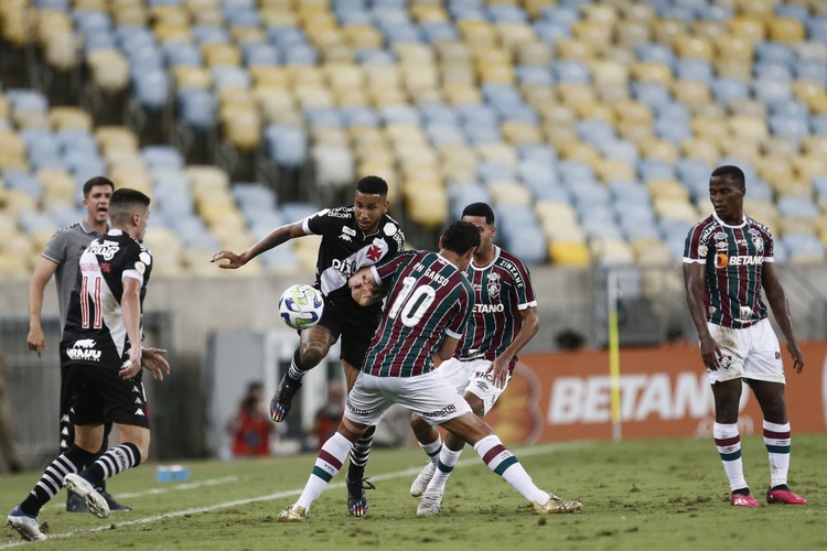 Fluminense e Vasco ficaram no empate em 1 a 1 no Maracanã.